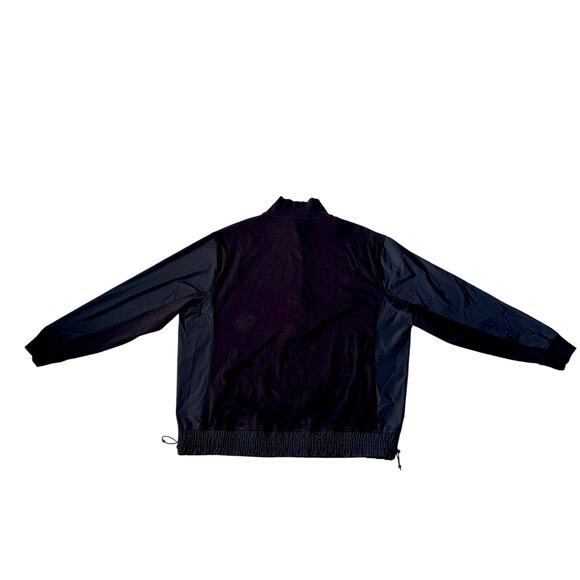 Athleta Sweatshirt Womens Medium Black Triumph Hybrid 1/2 Zip Ladies Pullover - Picture 2 of 9